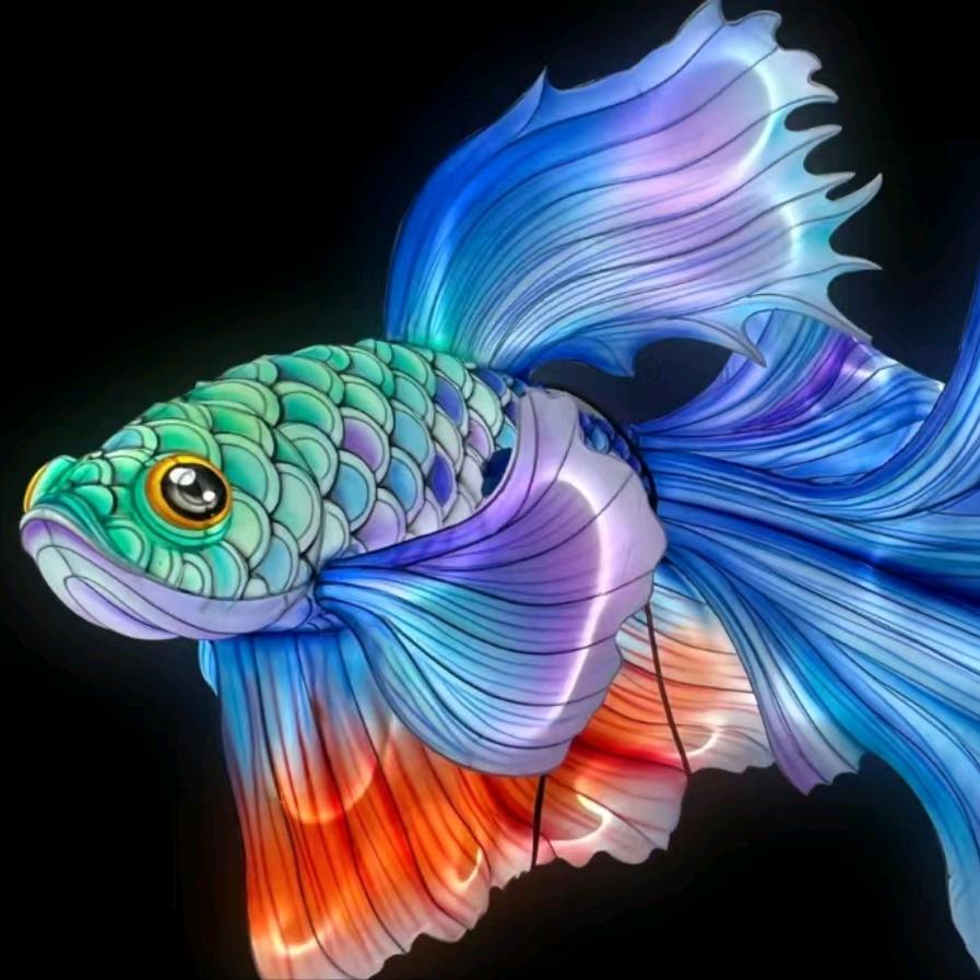 抢金条的小狗鱼