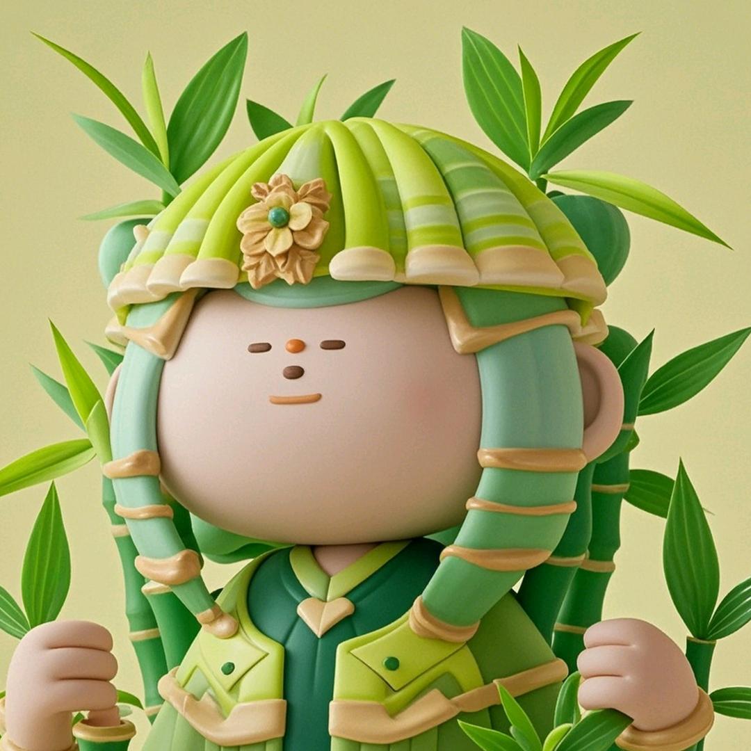 松柏富贵竹