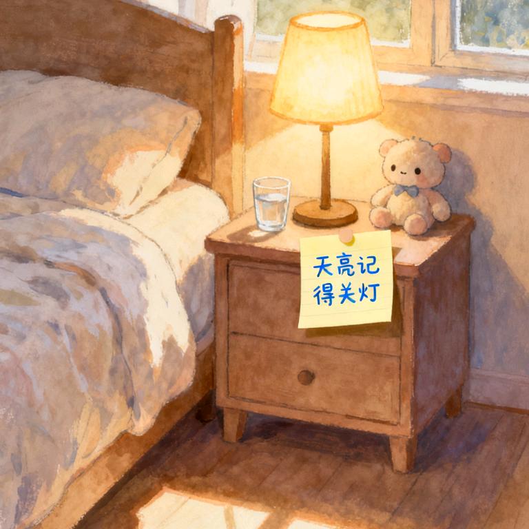 天亮记得关灯•