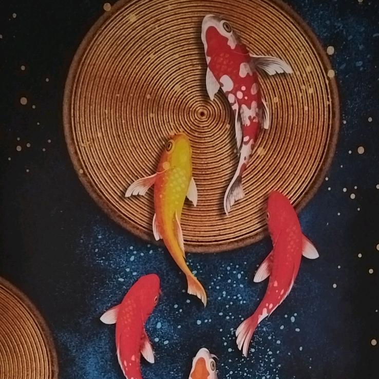 上蔡县鱼跃背景墙