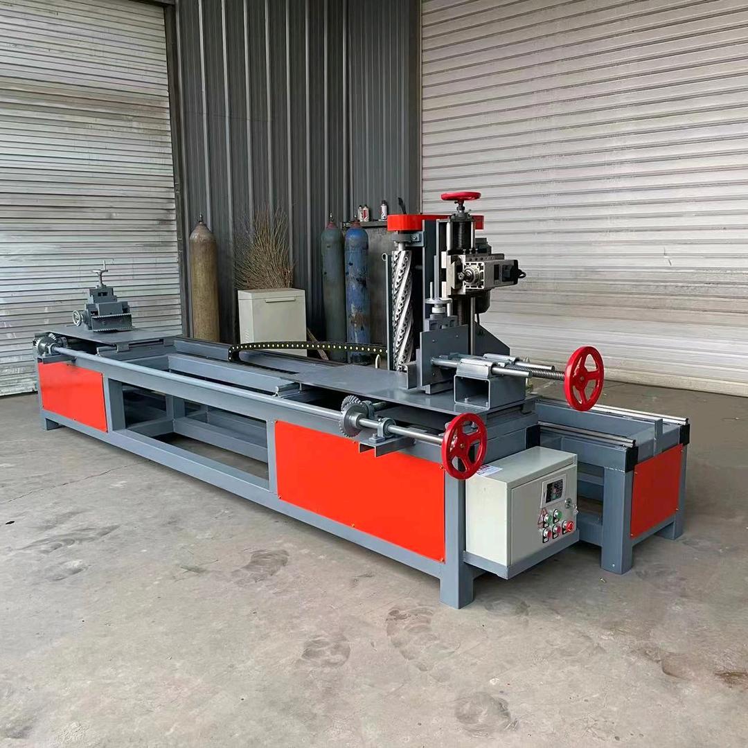 寿材合缝开槽一体机