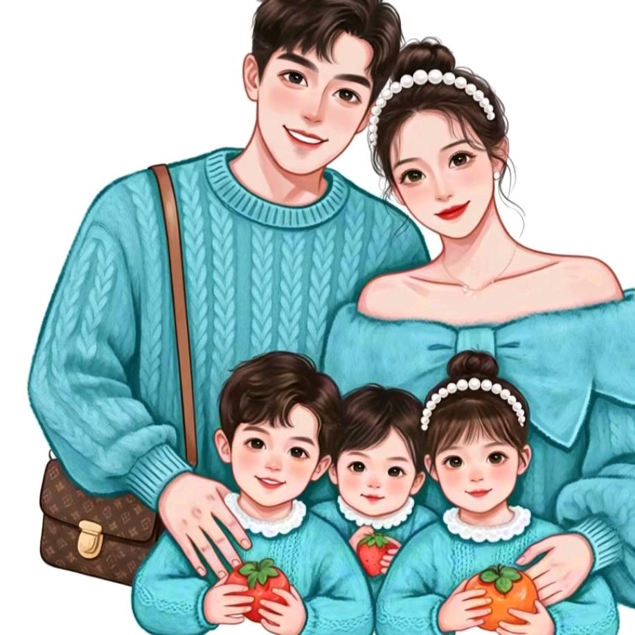 家有三宝（两龙一凤）