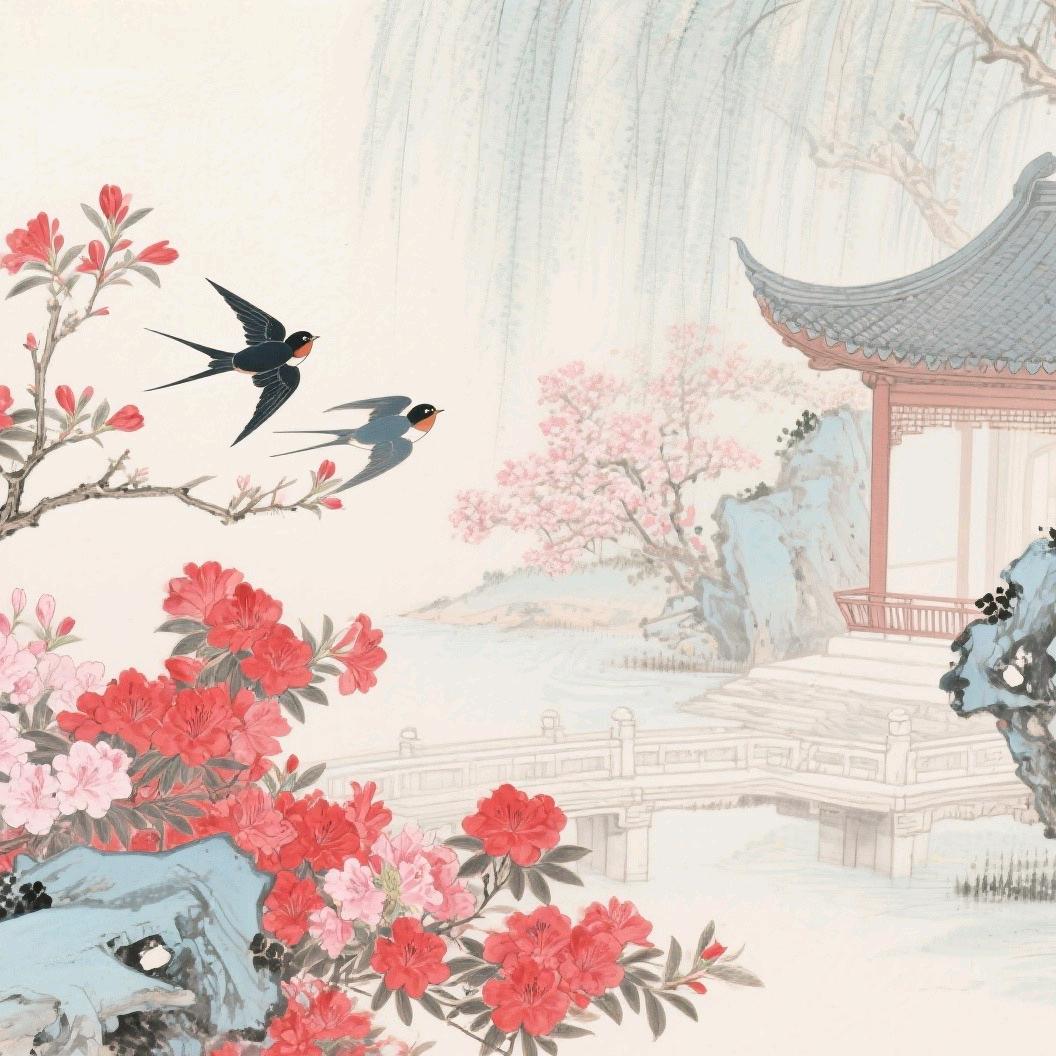 春秋花暖