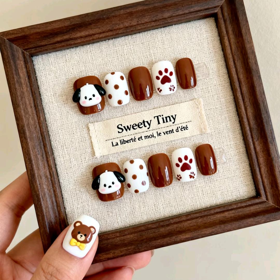 西柚子美甲饰品DIY