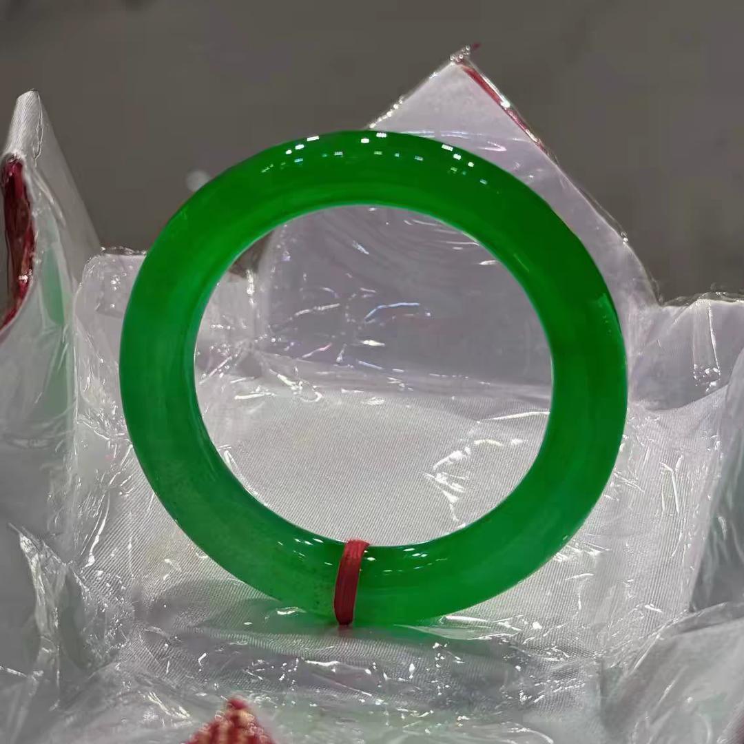 源头翡翠手镯批发板料片料批发