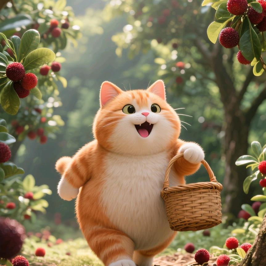 一只橘猫