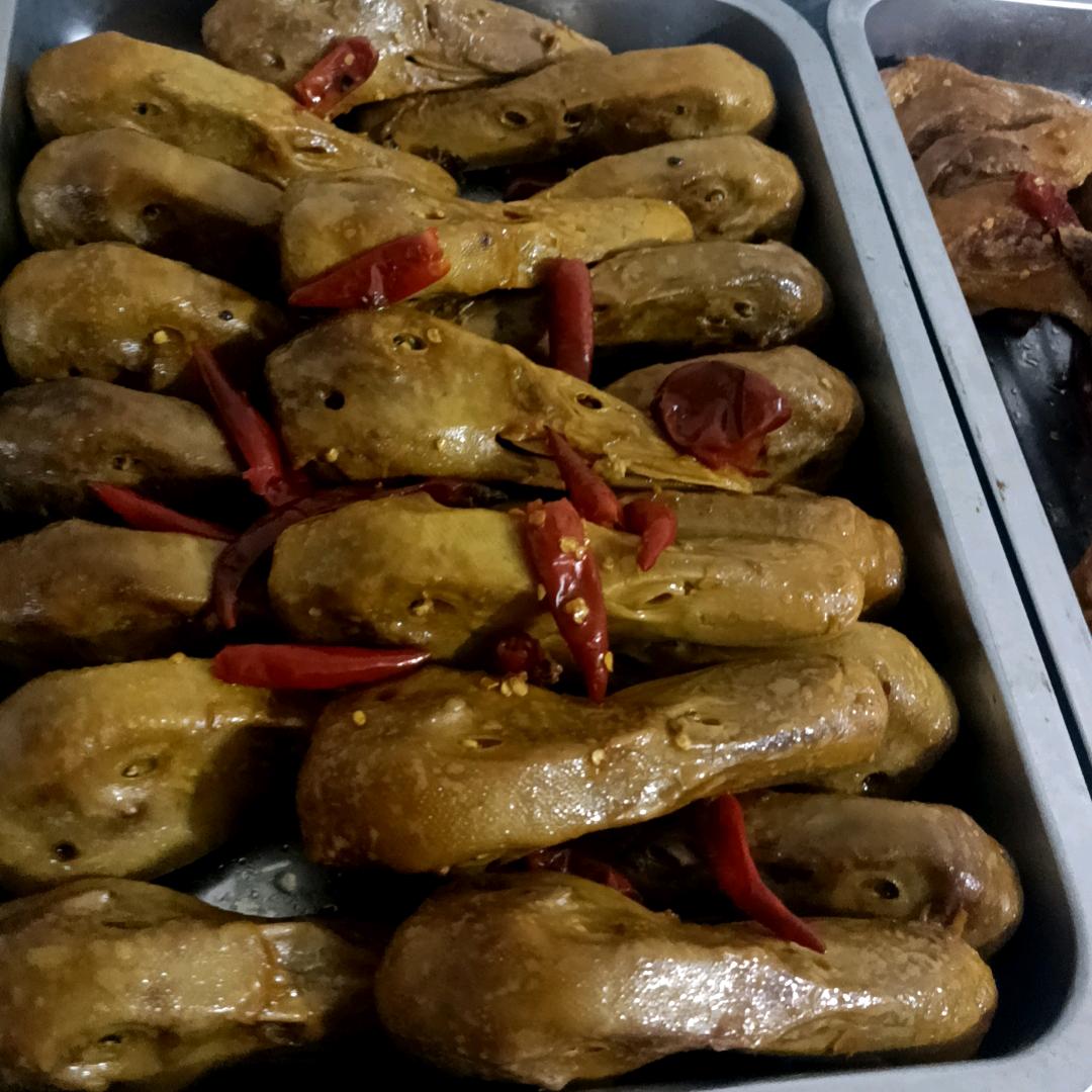 香辣鸭头
