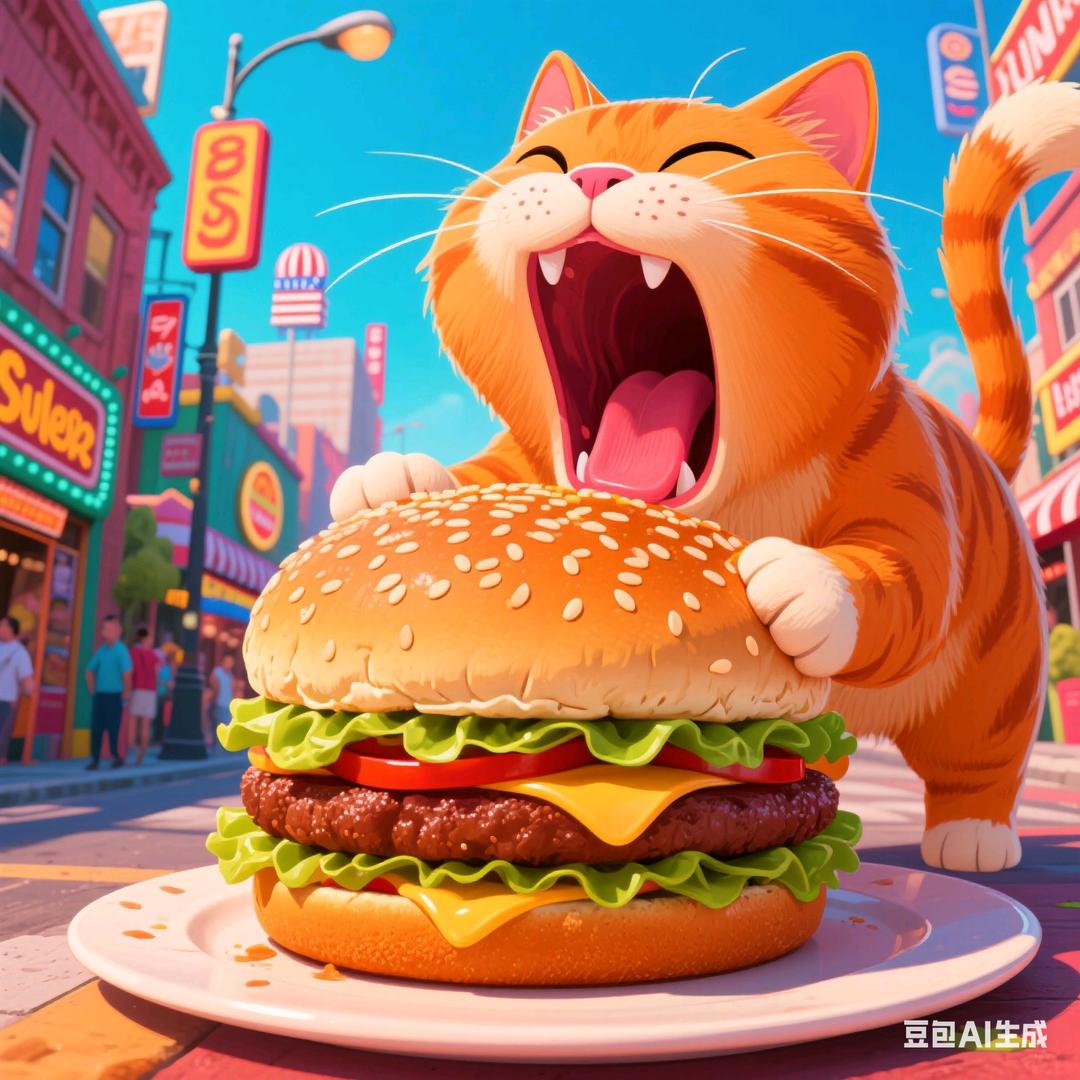 爱吃零食的馋嘴猫