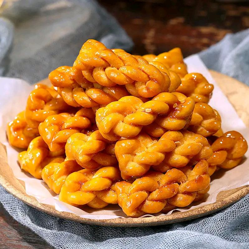 鹄山镇脑上村#黎阿姨福麻花#