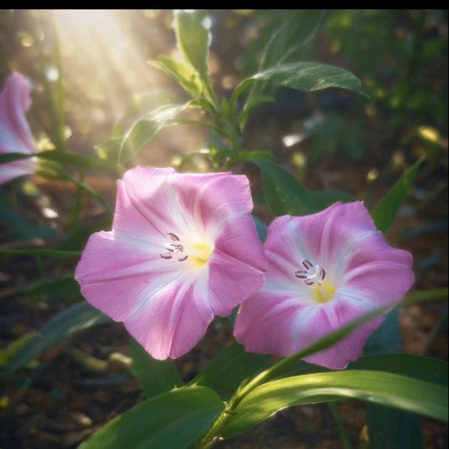 ঞ 牵牛花 ঞ