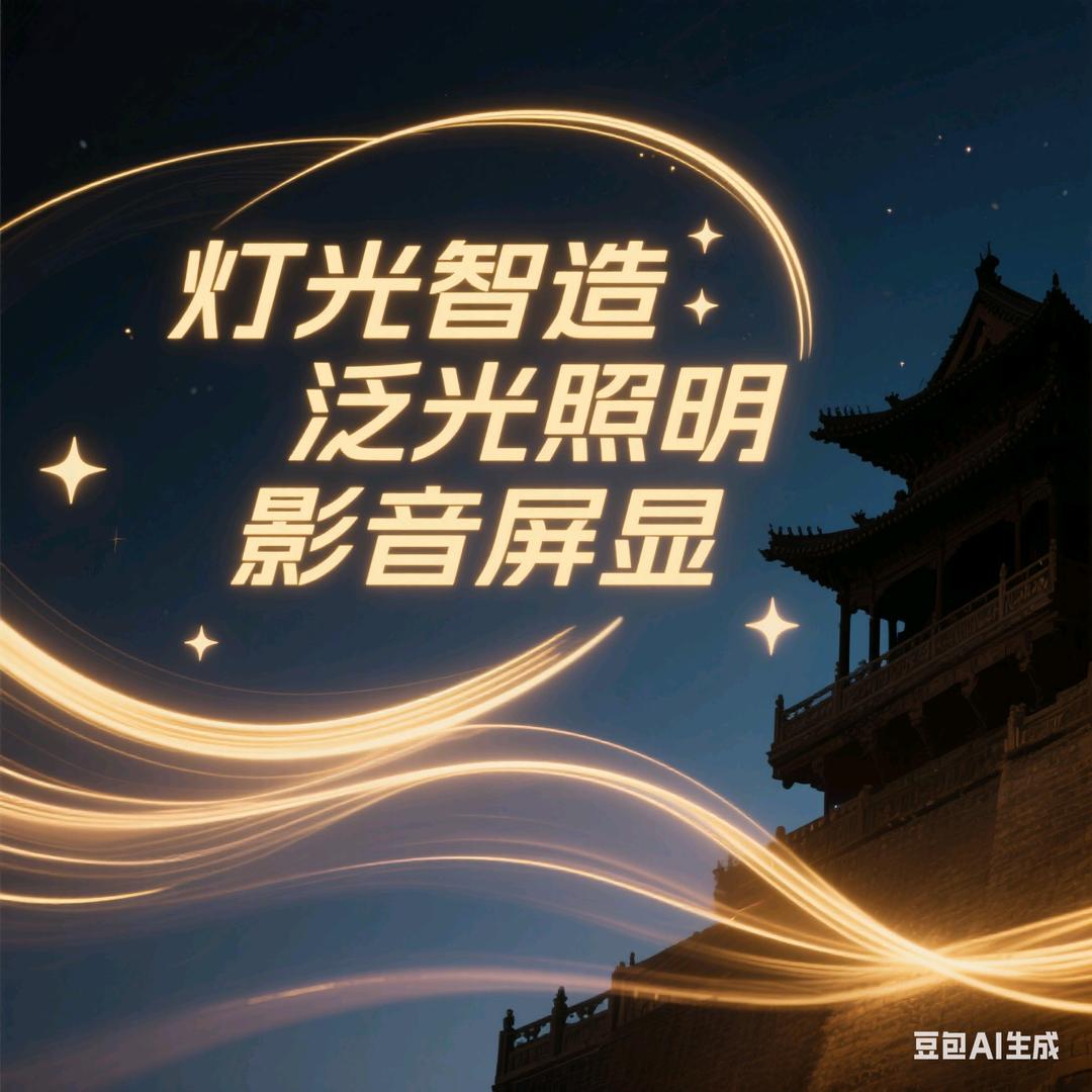 灯光智造 ，泛光照明，智慧光显