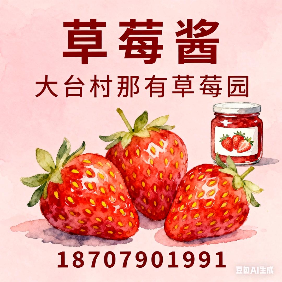 草莓酱(大台村草莓园)