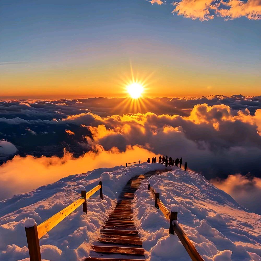 ༄ེིུ山巅观日出࿐