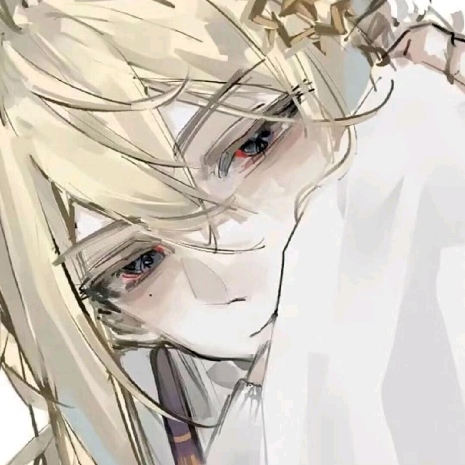 他