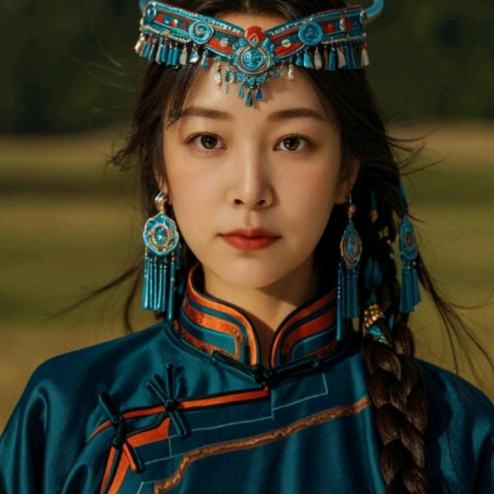 蒙古美妞在海南