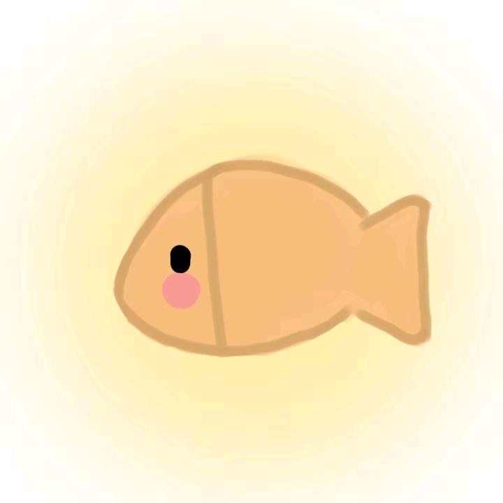 橙黄色的鱼🐟