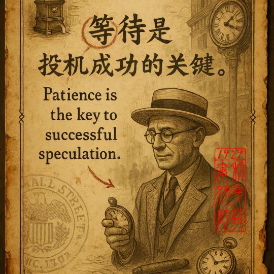 时刻清醒￥输在强求￥赢在顺势