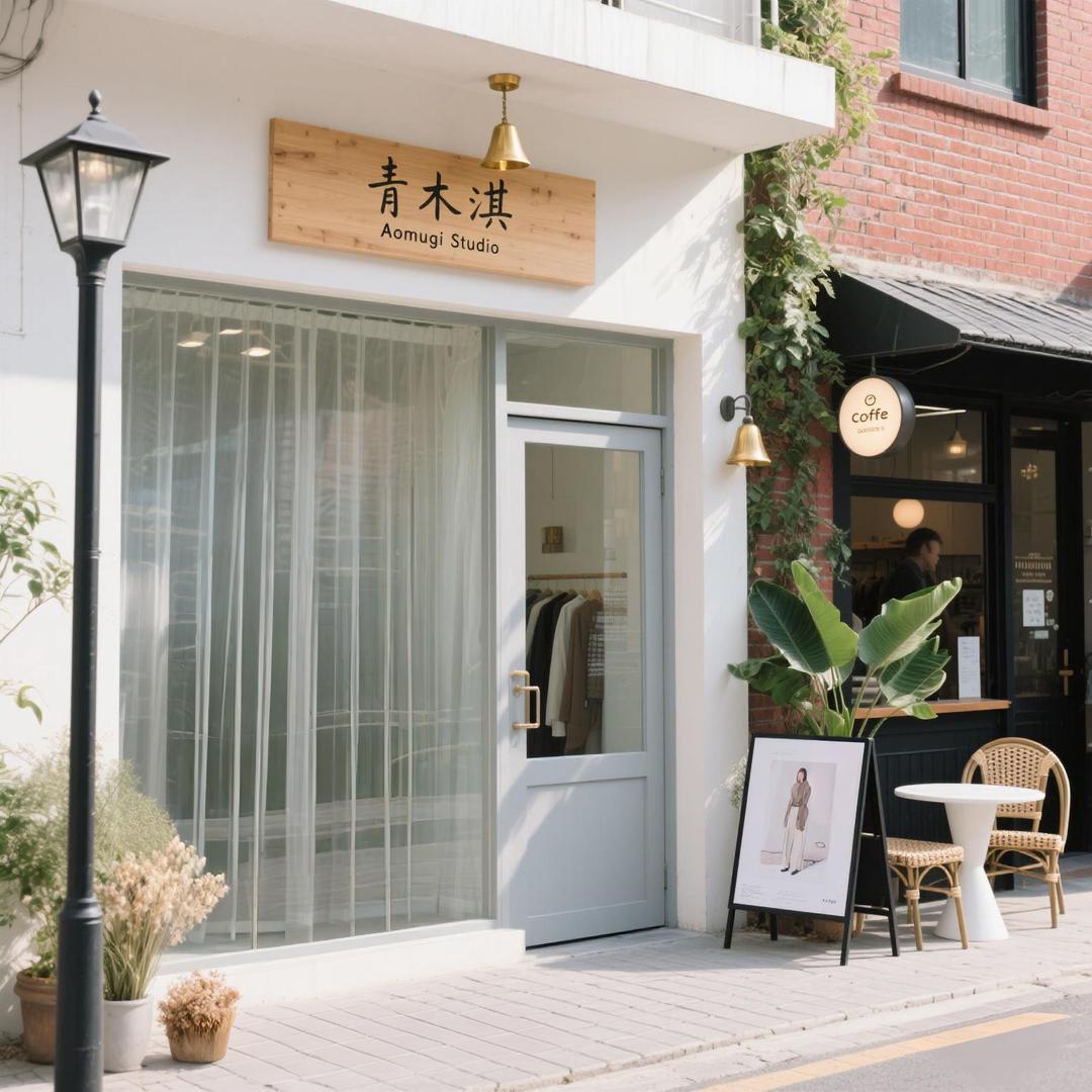 青木淇韩系女装店