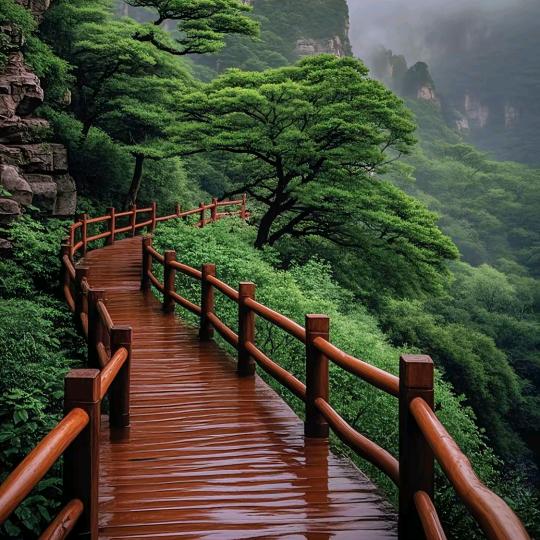 南山、悠然