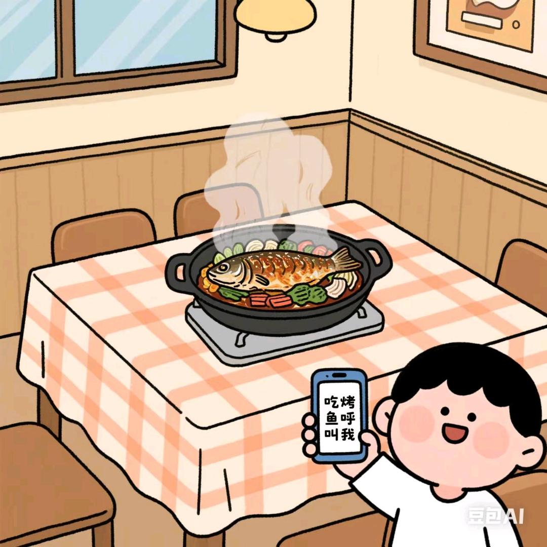留一手烤鱼田黎屯店