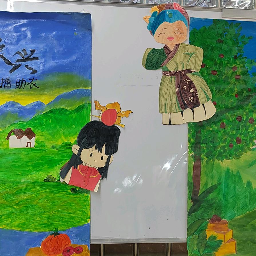 天津市东丽湖未来学校助农直播展示