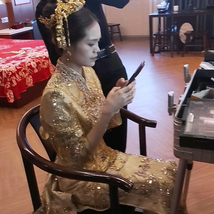 我幸福了。