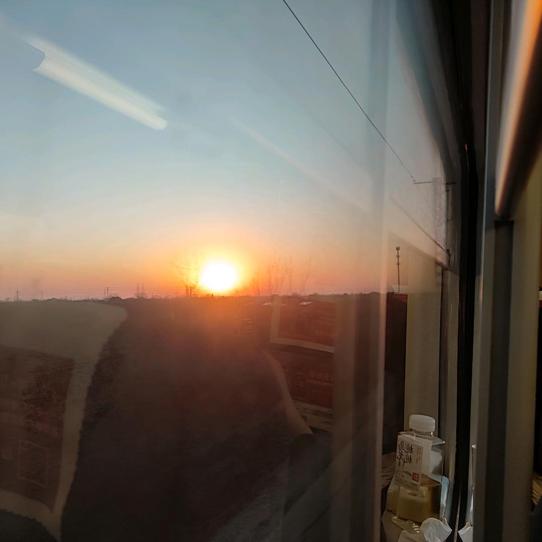 夕阳之下