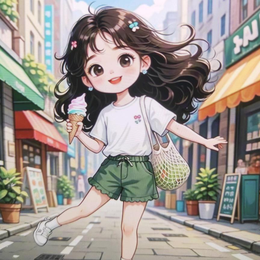 冰淇淋女孩