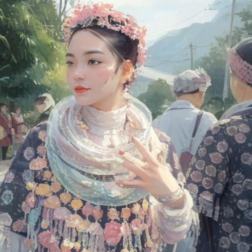 【黄平苗绣】珊珊-爱刺绣呀！