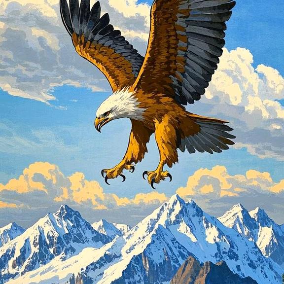 中原鹰。🦅