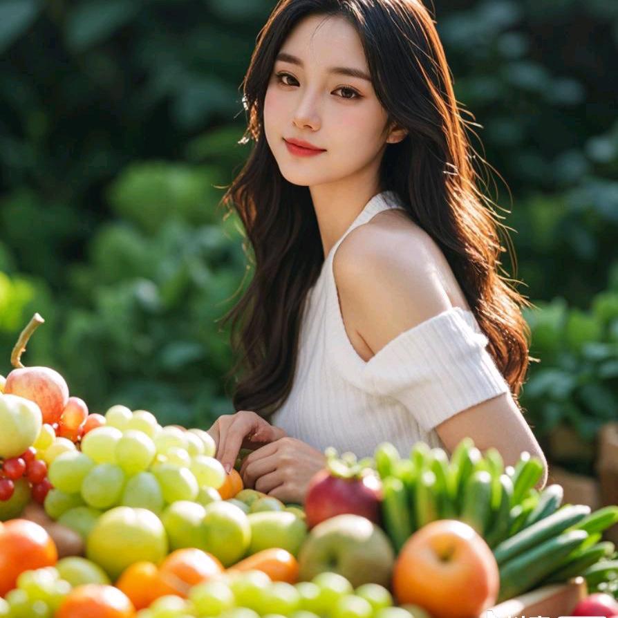 胖哥瘦姐卖菜生活日常