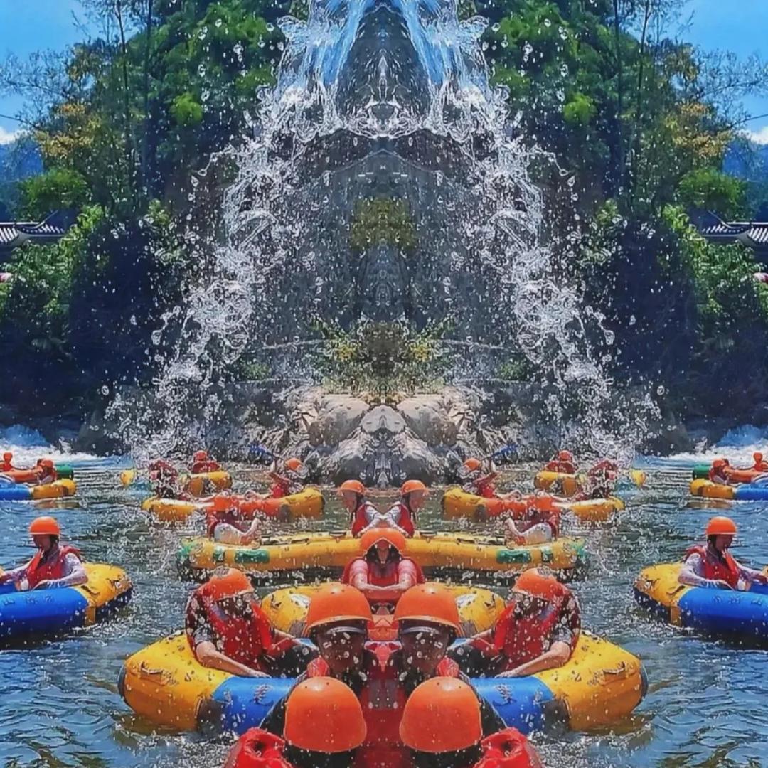 庞泉沟华北漂流