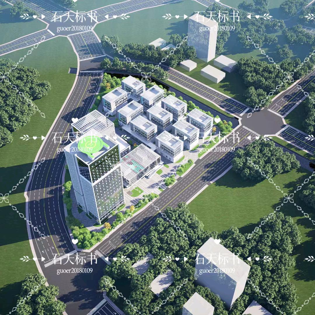 全套标书打分技术标BIM效果图动画