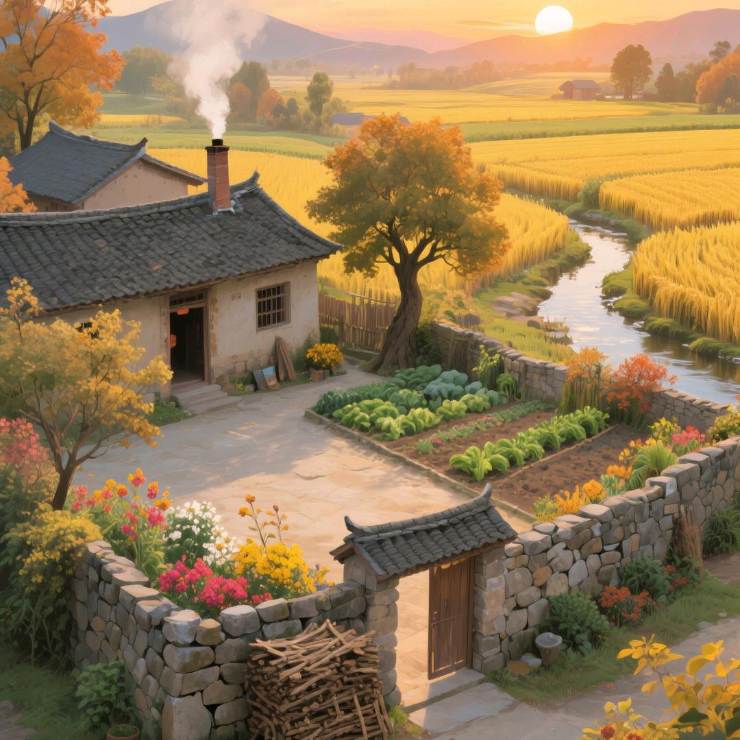 农村小院故事会