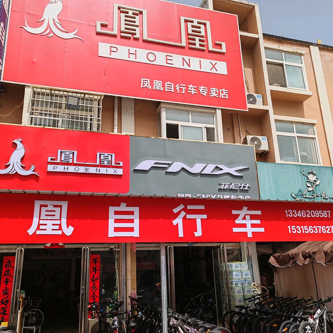 曹县五金城凤凰自行车
