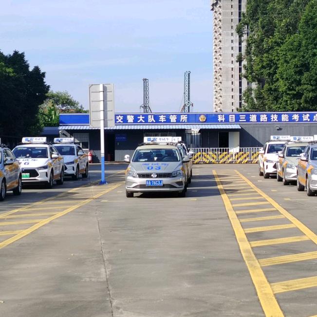 番禺考场华山路科目三模拟黄教（石楼考场）