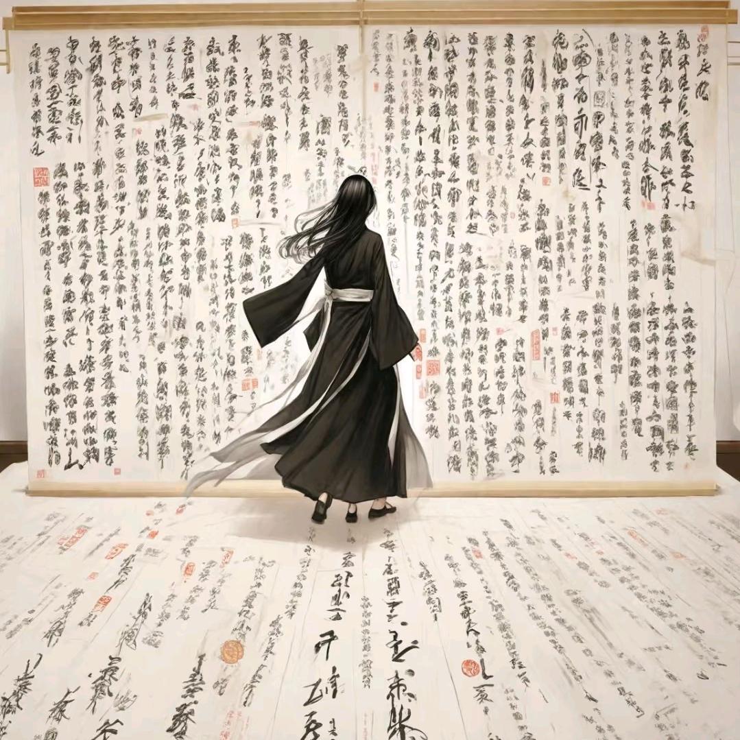 热爱书法的黑魔仙