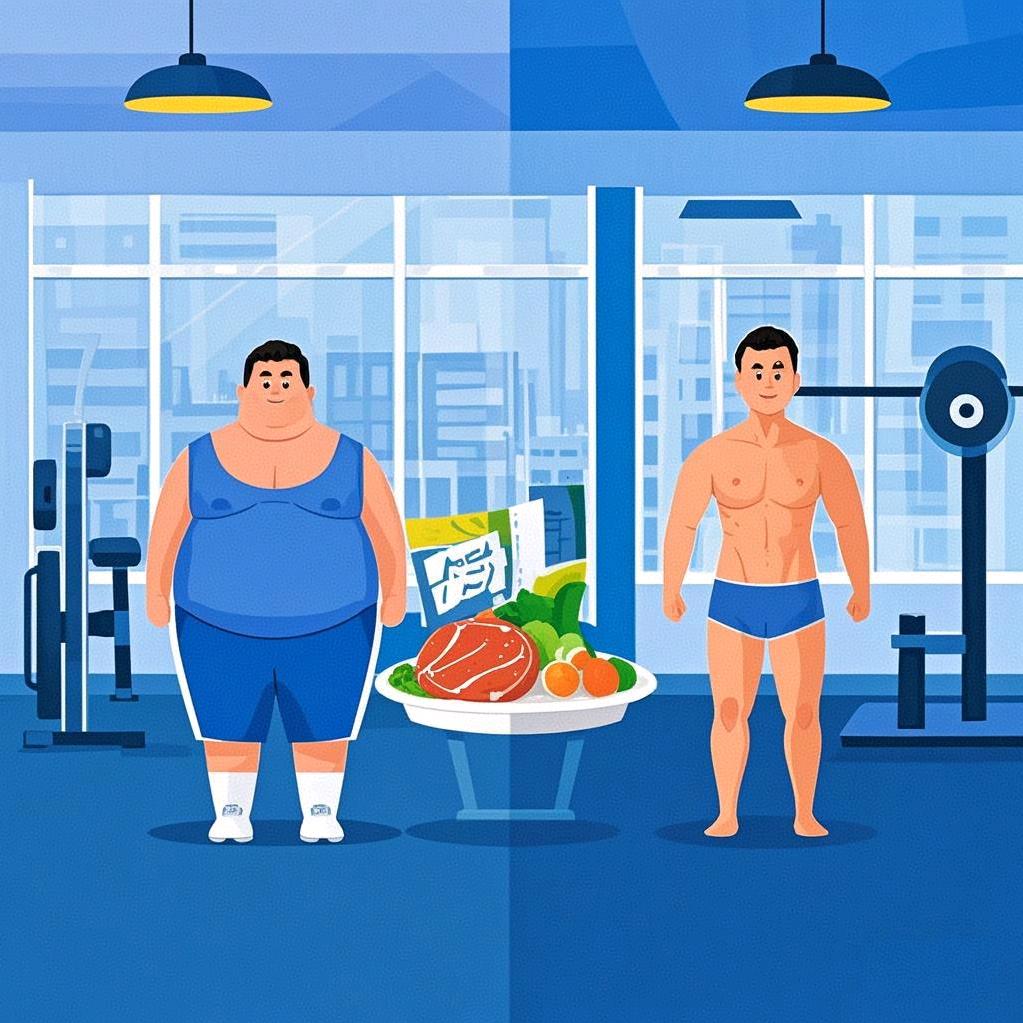 宅男快乐减肥法