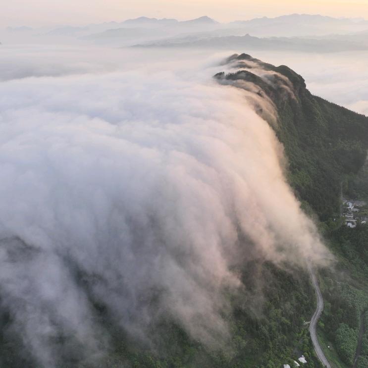 风吹岭航拍📷