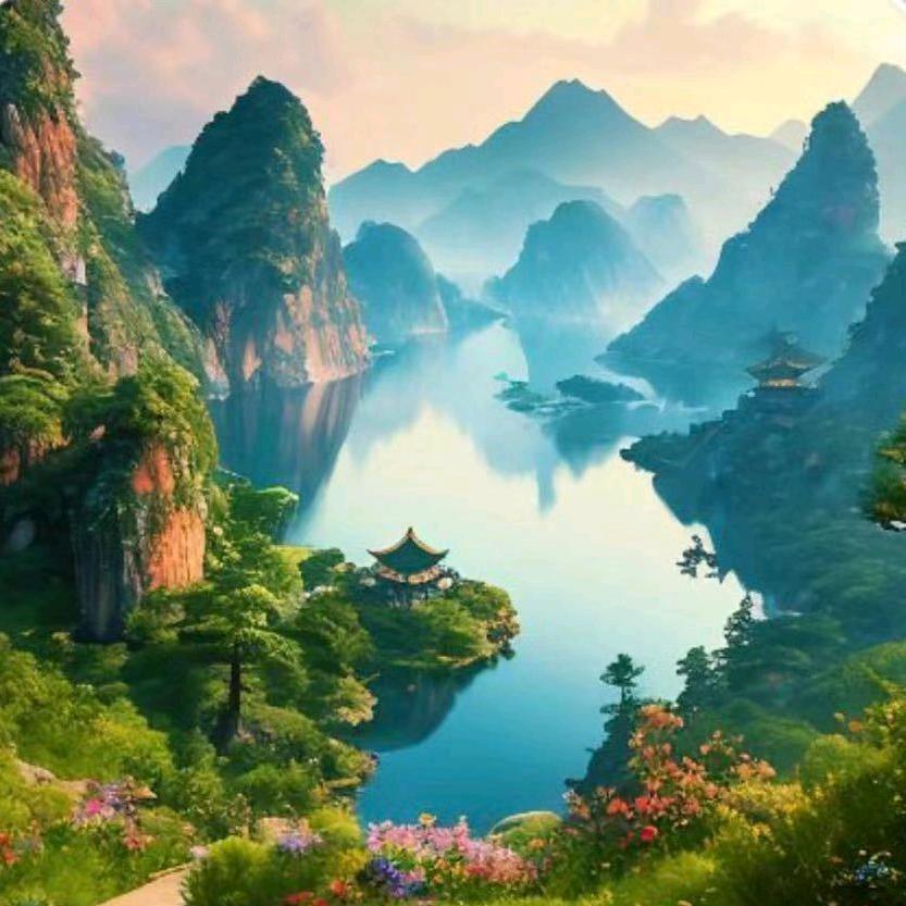 迎水.