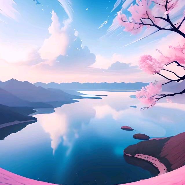 花落无声