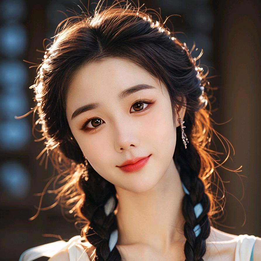 卖风机的小姐姐