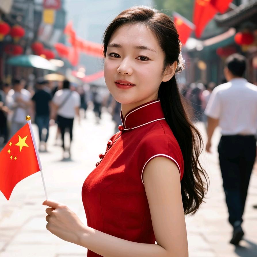 单眼皮的小姐姐