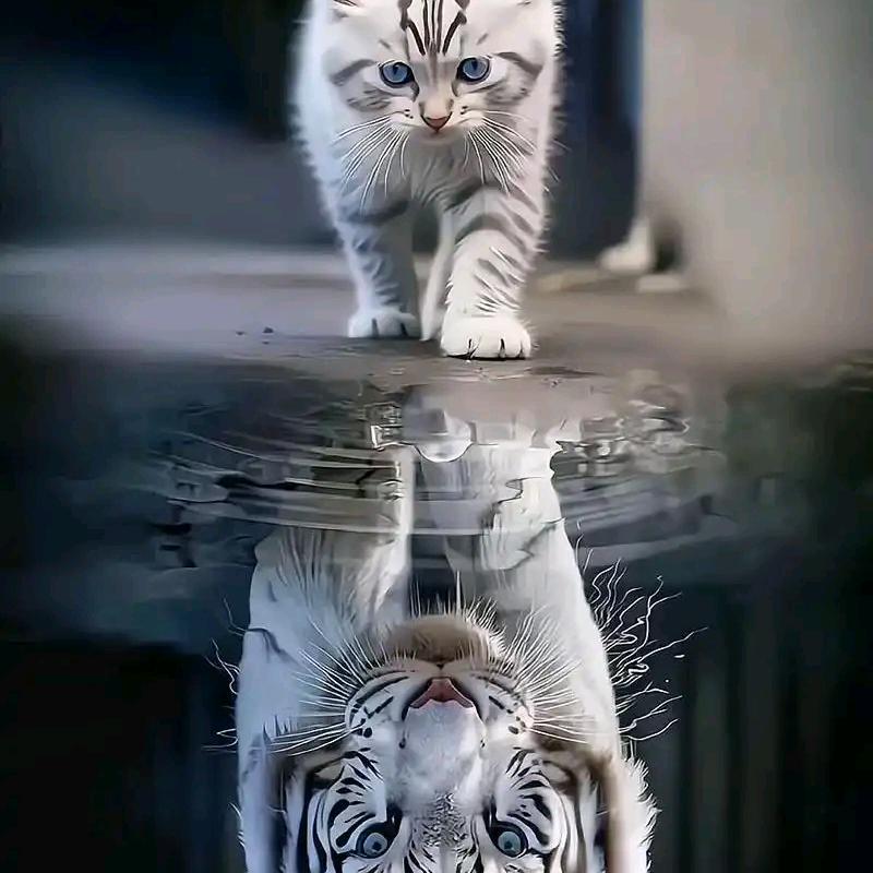 围墙上的猫