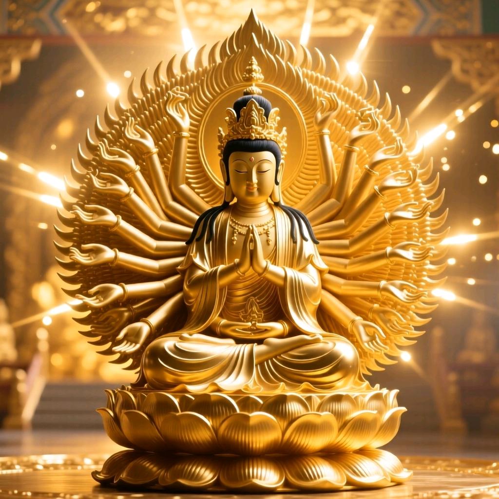 观音送祝福