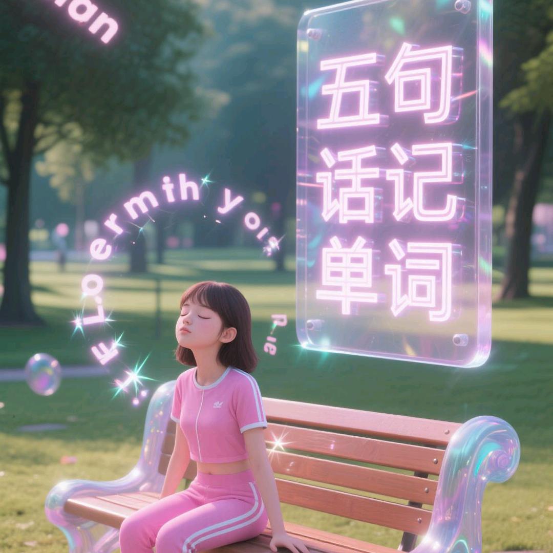 五句话记单词-英语学习