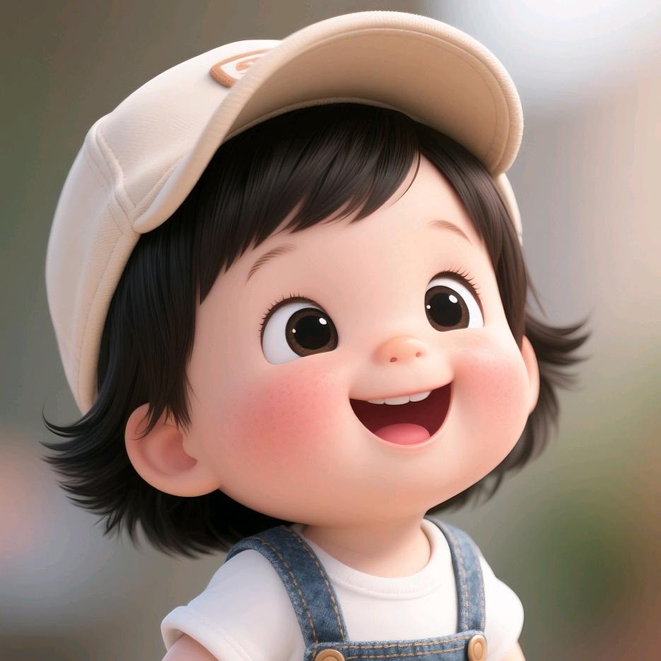 可爱萌娃