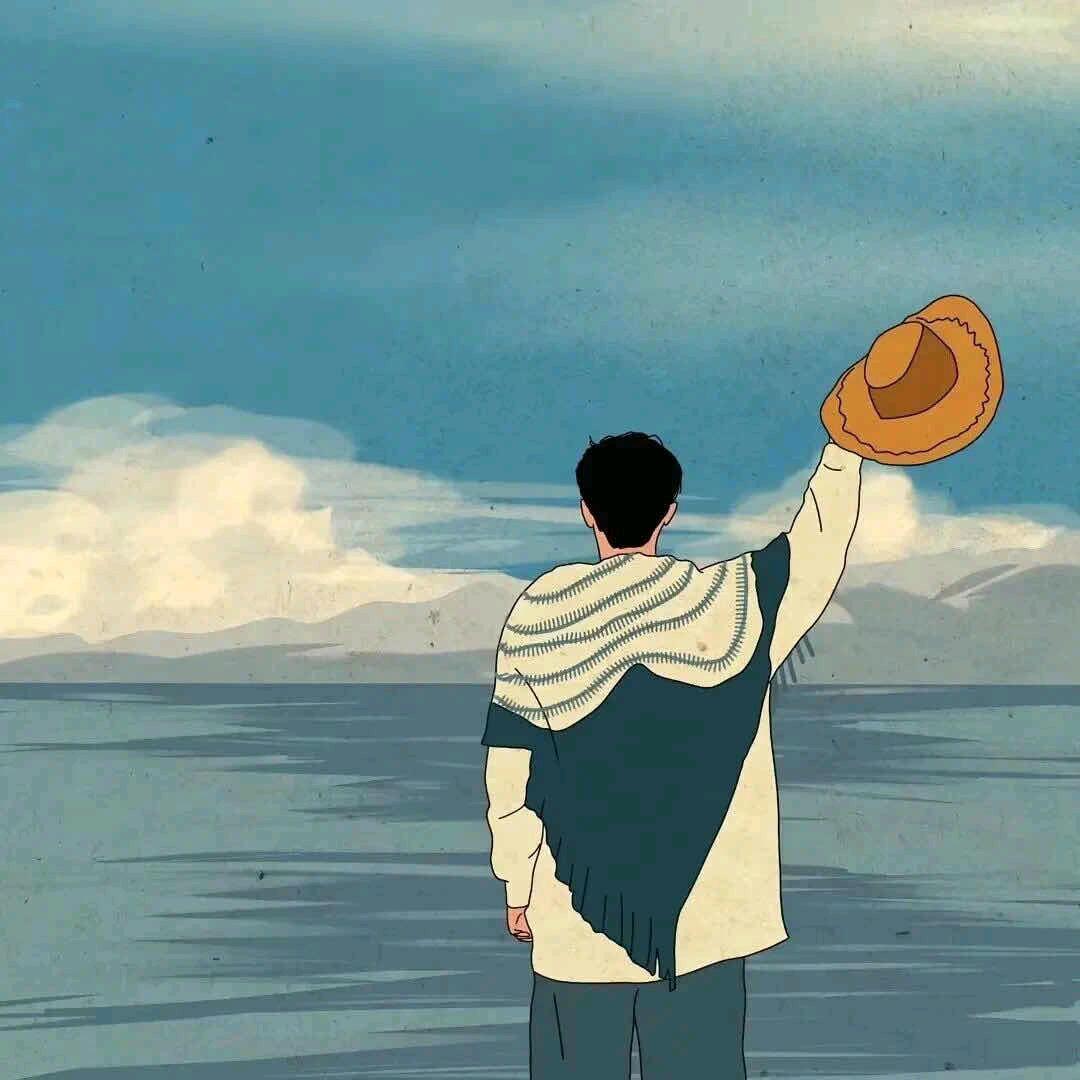 看海^