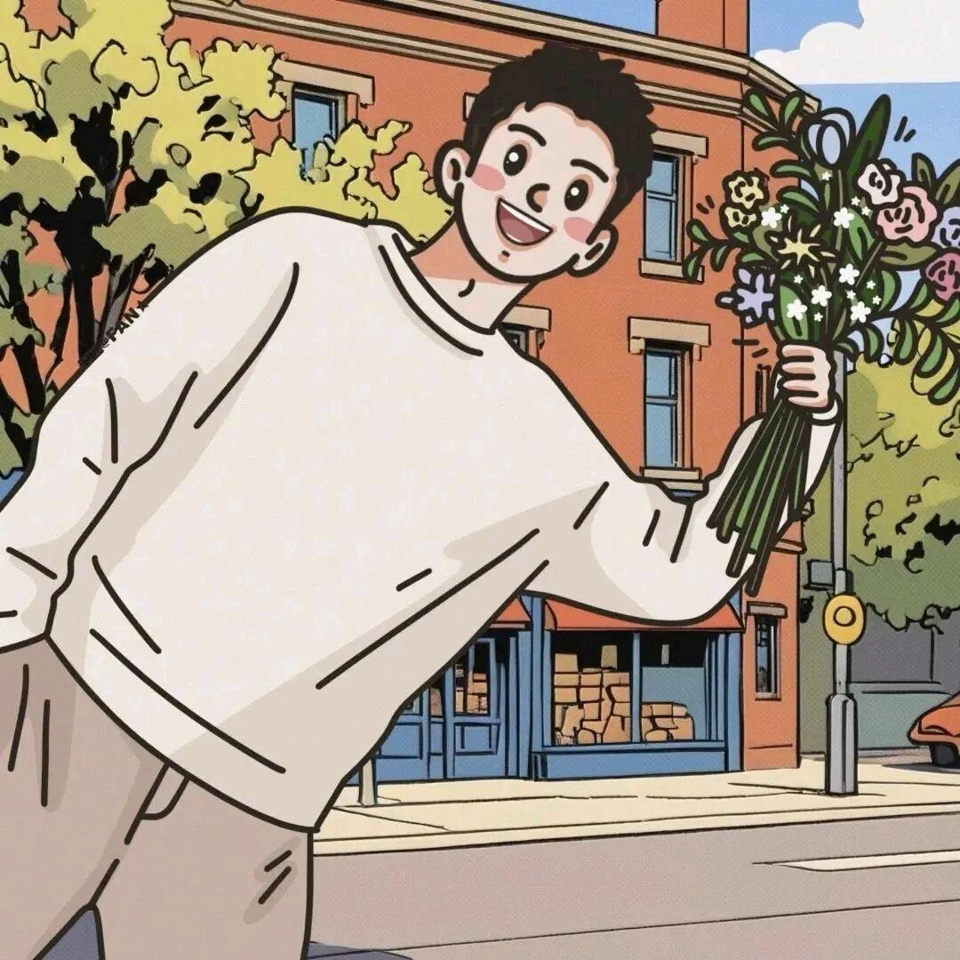小刘要保持快乐