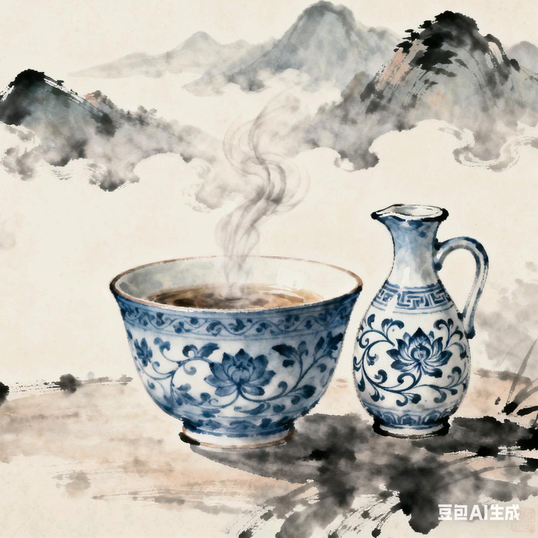 一壶酒半盏茶